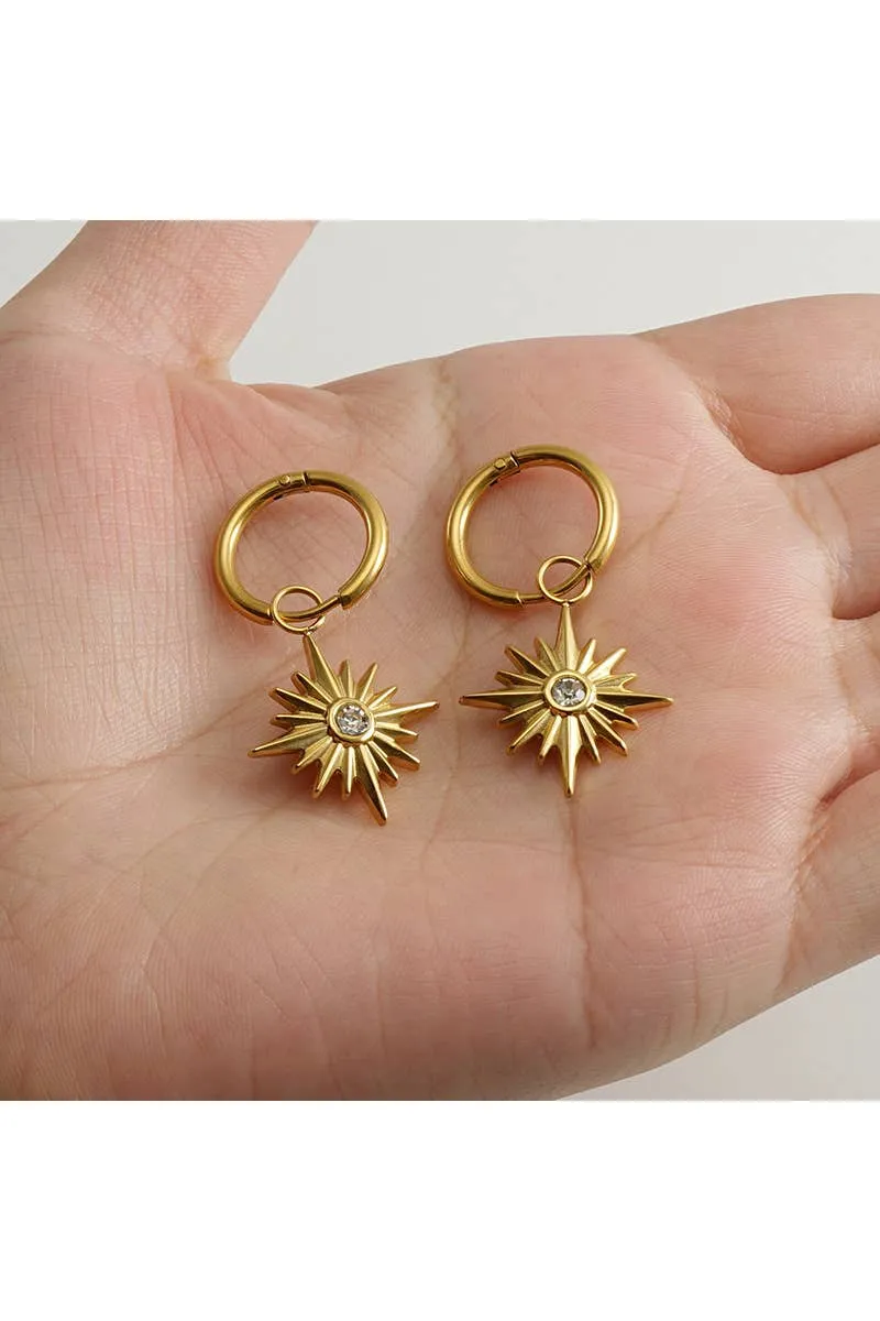 18K GOLD PLATED STAINLESS STEEL EARRINGS_CWAJE0398