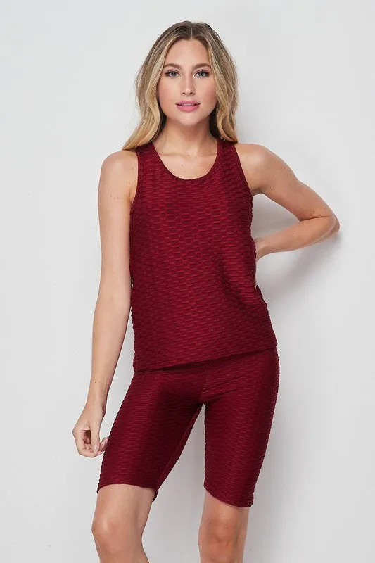 Active Textured Tank Top