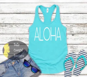 Aloha Summer Women's Tank Top