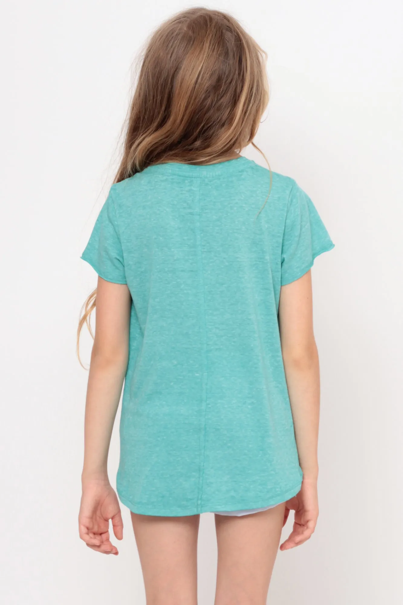 Always Looking Good | Crop Top - Aqua