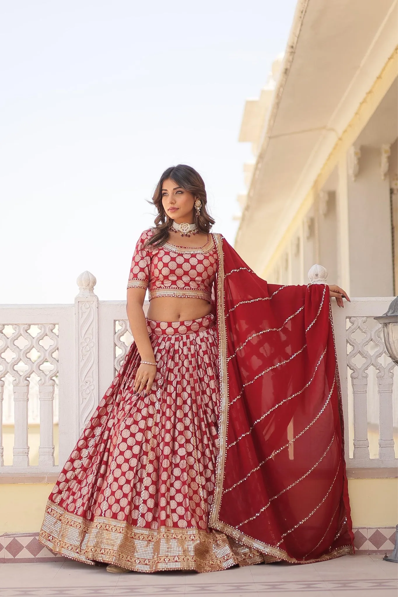 Attractive Designer Lehenga Choli For Women