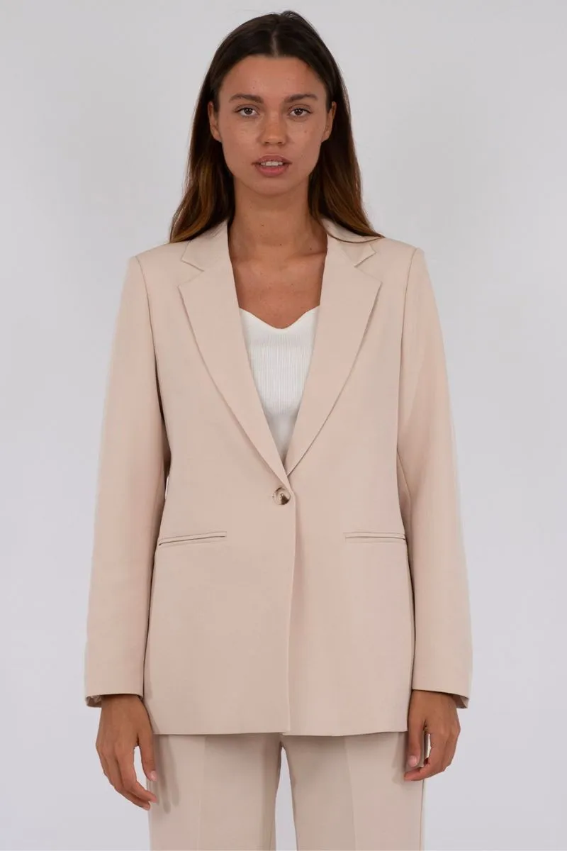 Avery Suit Blazer | Sand | Blazer fra Neo Noir