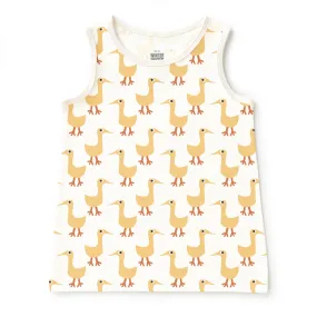 Baby Tank Top - Ducks Yellow