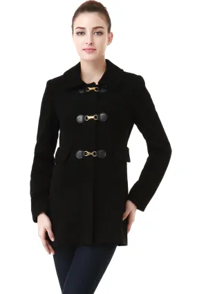 BGSD Women Amy Toggle Wool Coat