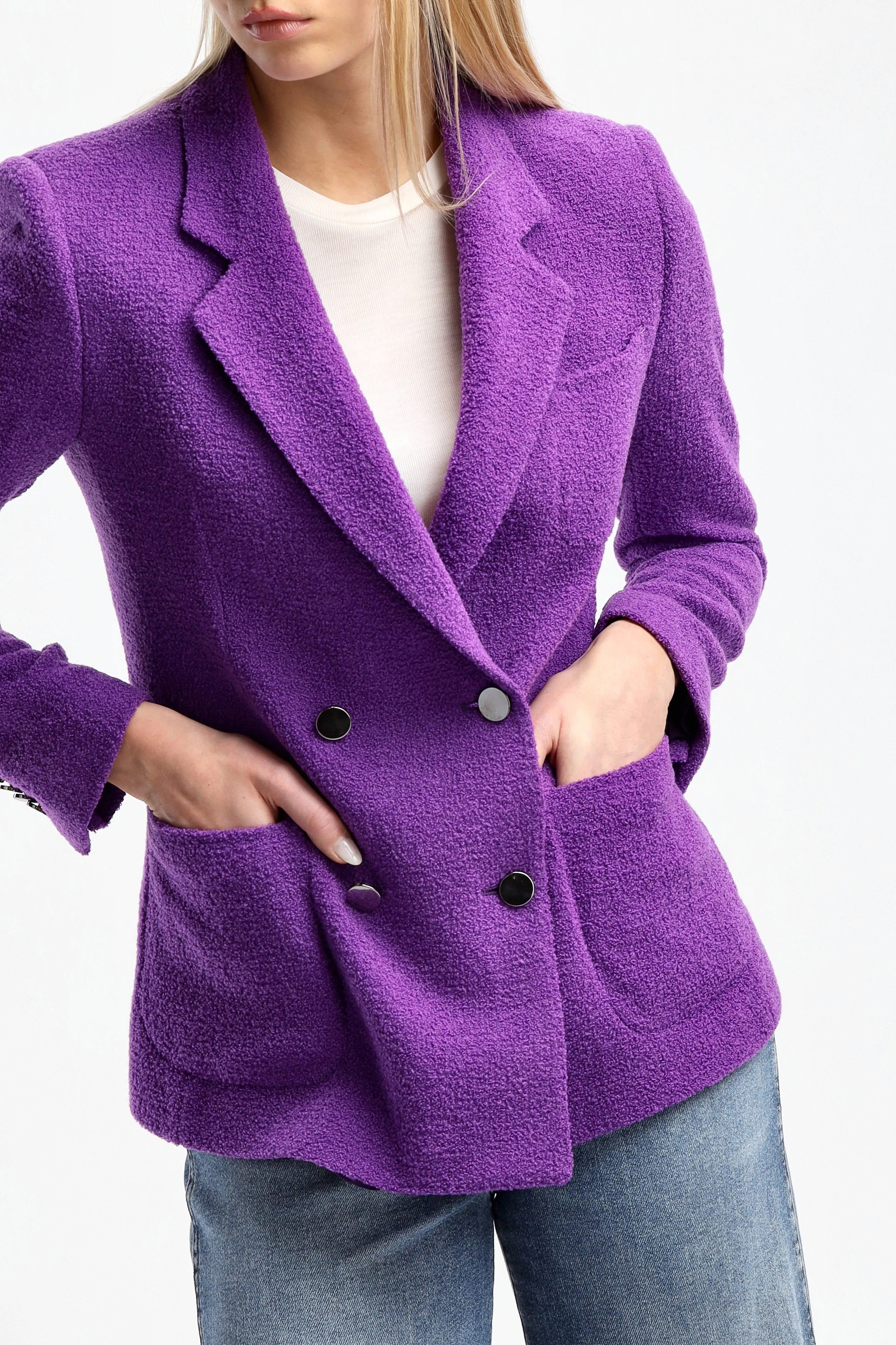 Blazer Nayade in Glicine