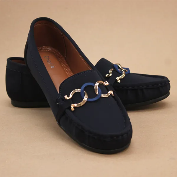 Blue Fancy Pumps for Women