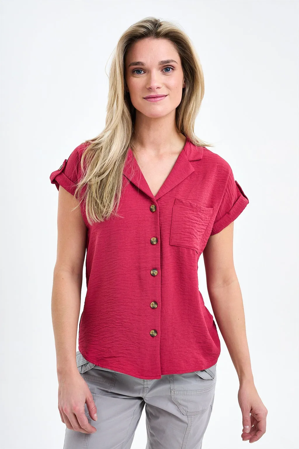 Buttoned-Down Blouse