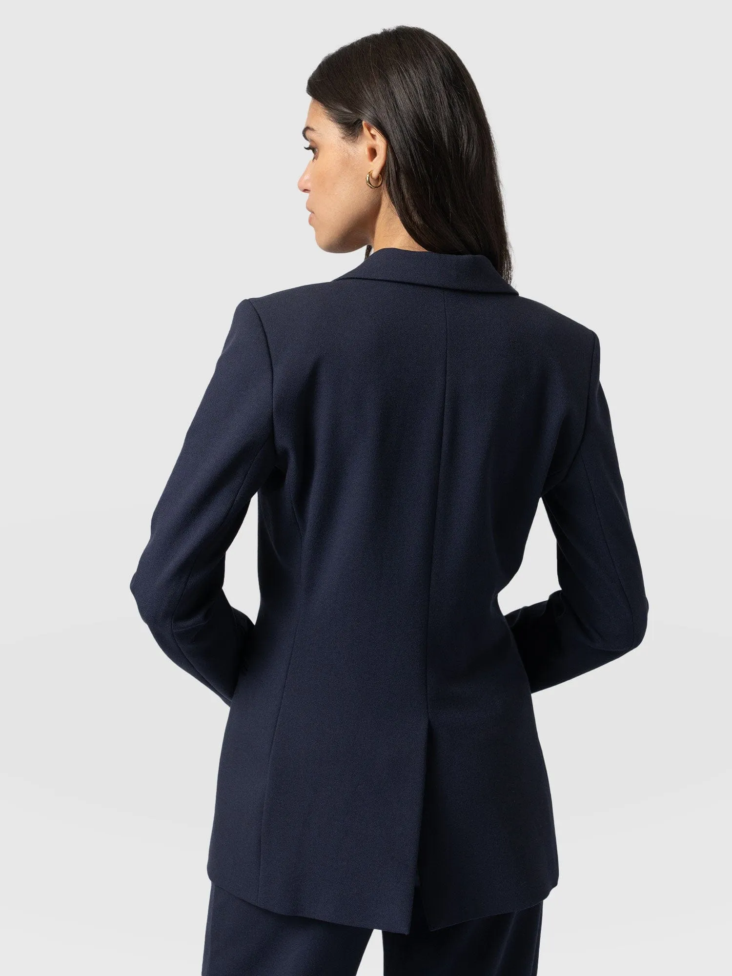 Cambridge Blazer - Navy Crepe