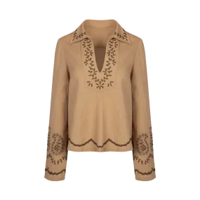 Claire Embroidered Blouse