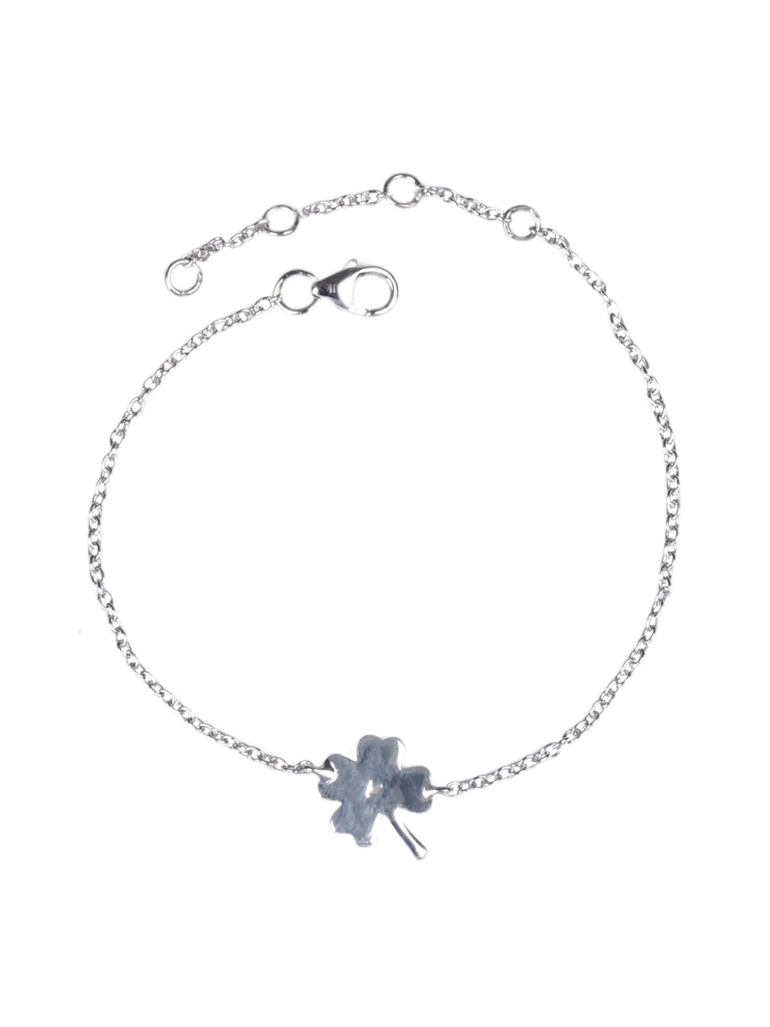 Clover Leaf Silver Bracelet For Women