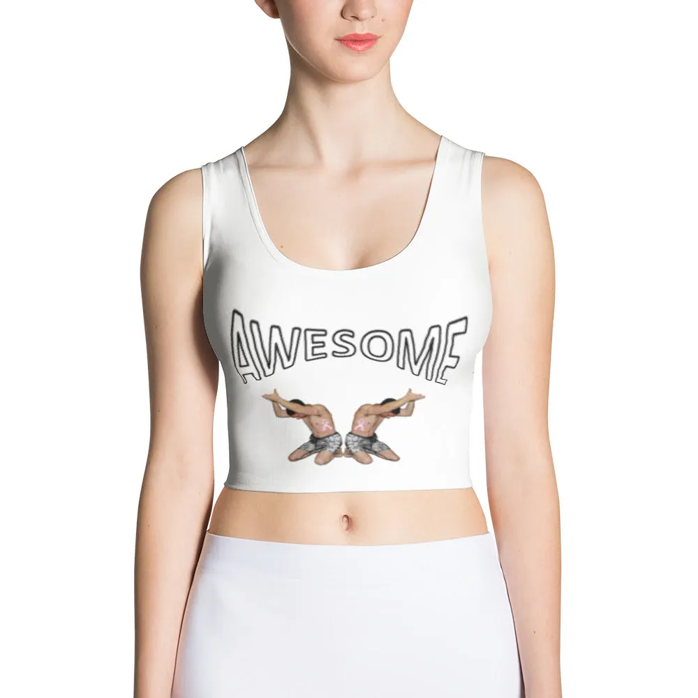 Crop Top Awesome White