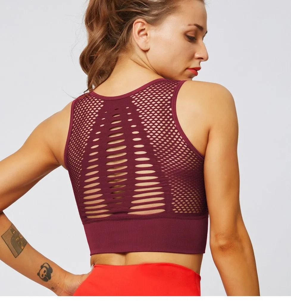 Crop Top with Removable Cups