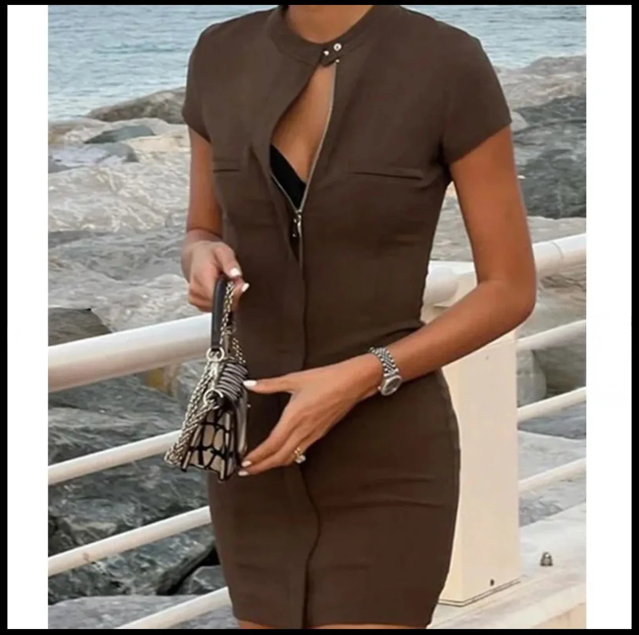 Elegant Women Summer Mini Dress