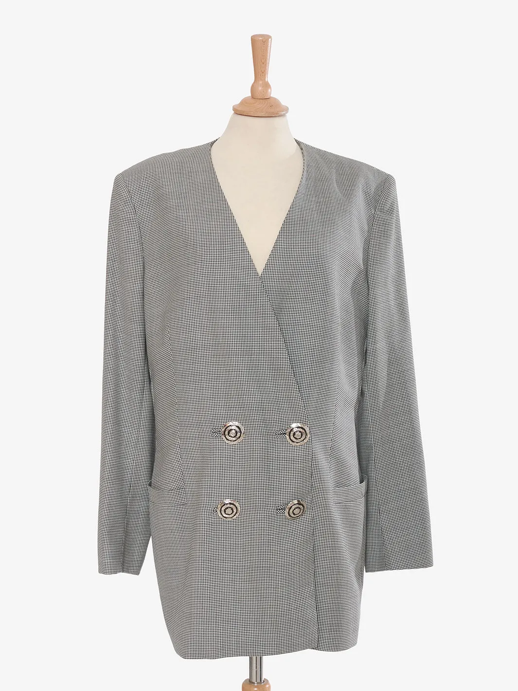 Gianni Versace Houndstooth Blazer