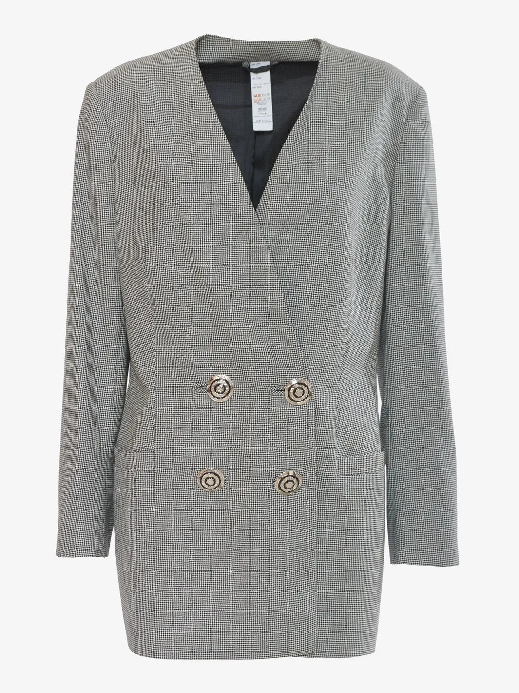 Gianni Versace Houndstooth Blazer