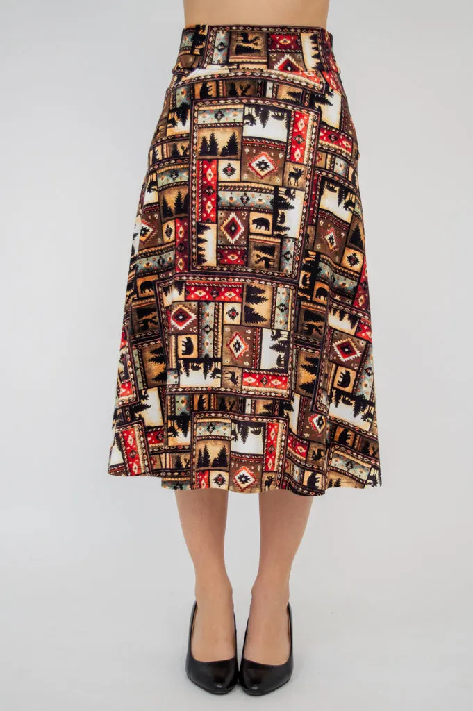 Gillian Skirt, Arizona, Bamboo