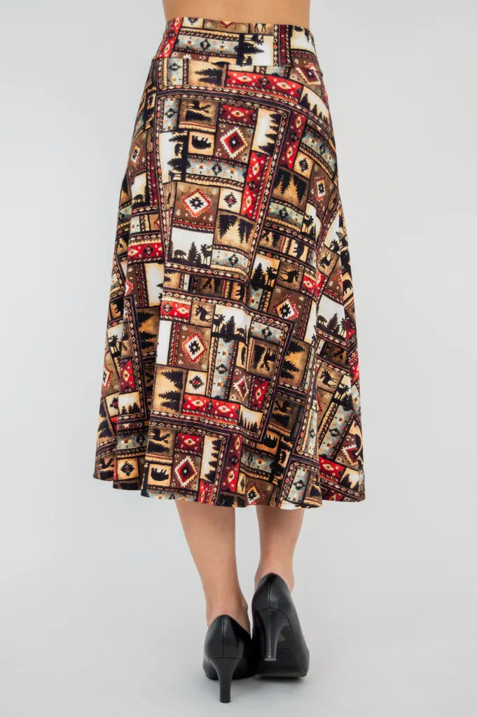 Gillian Skirt, Arizona, Bamboo