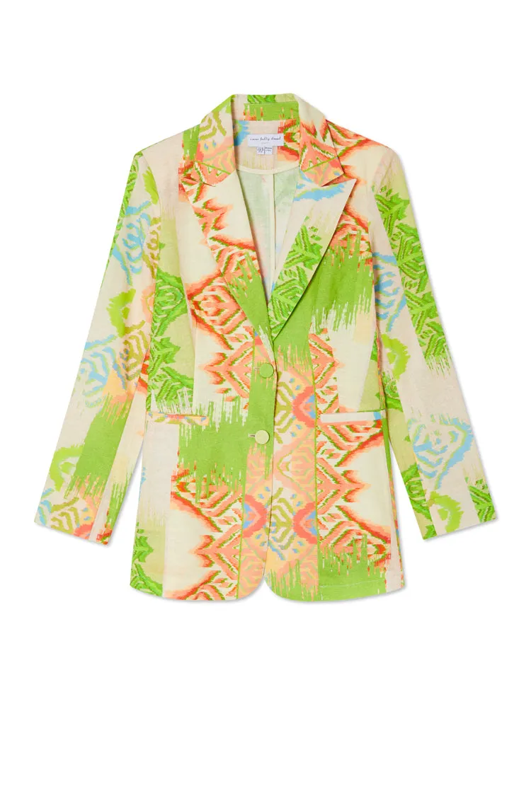 Green Abstract 22 Blazer