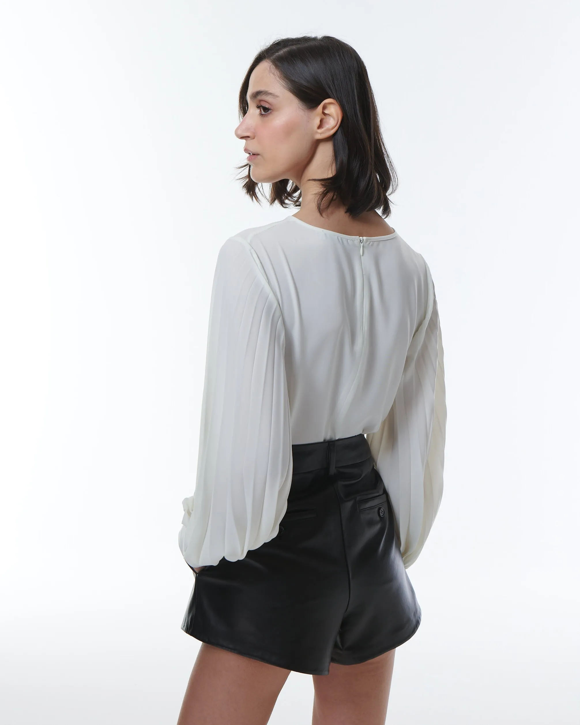 Idalia Pleated Blouse