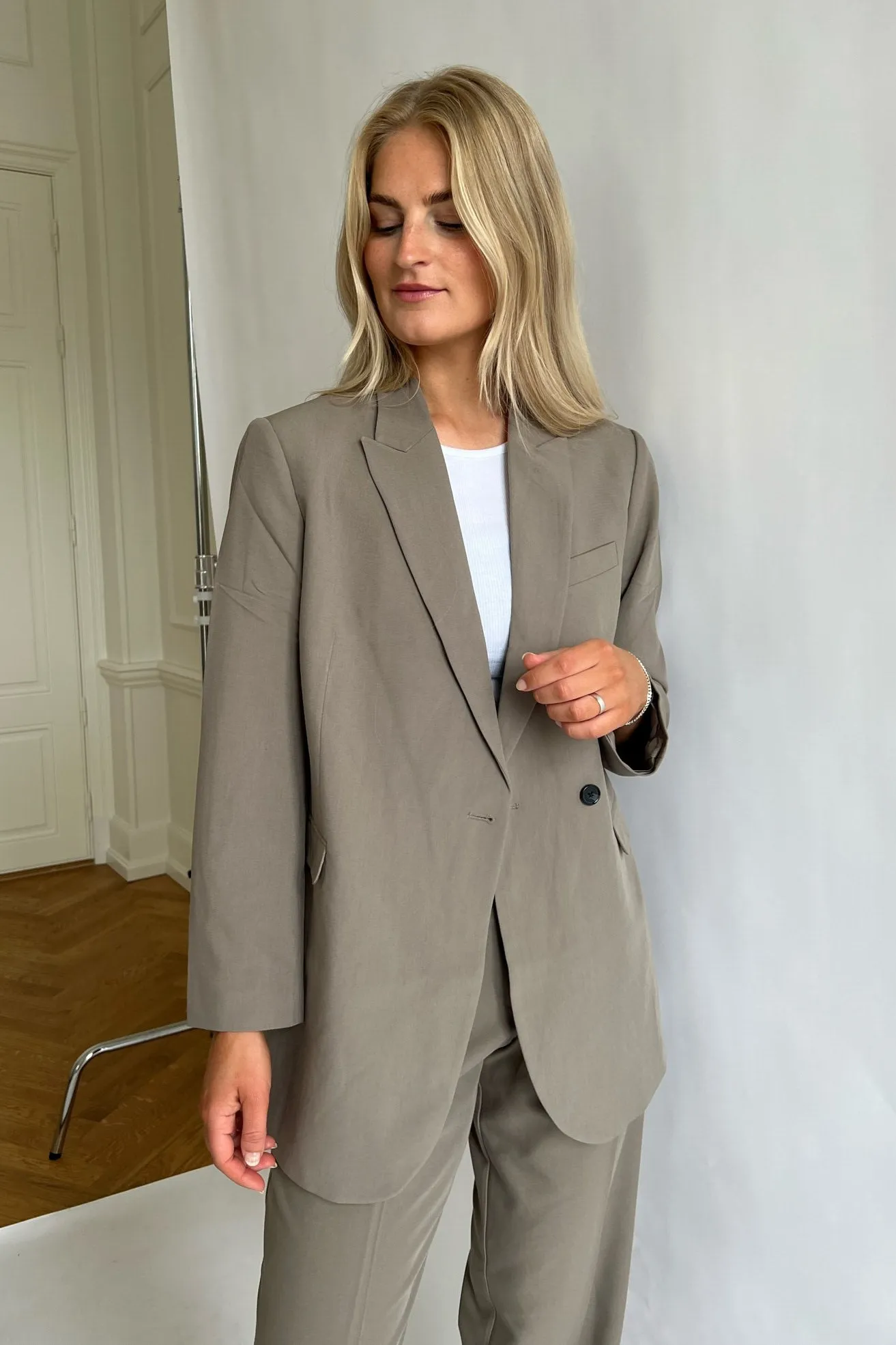 JXMary Blazer - Brun