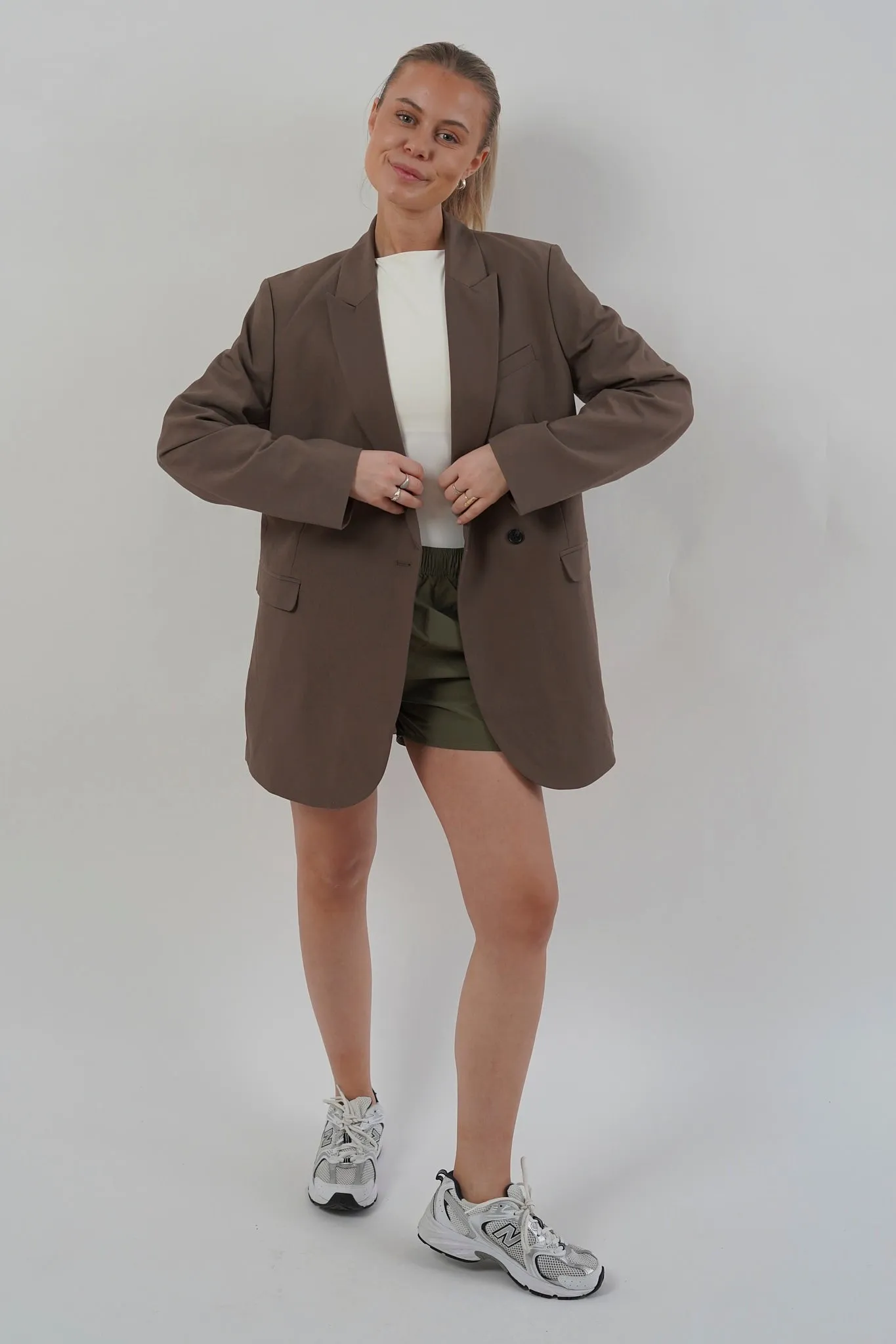 JXMary Blazer - Brun