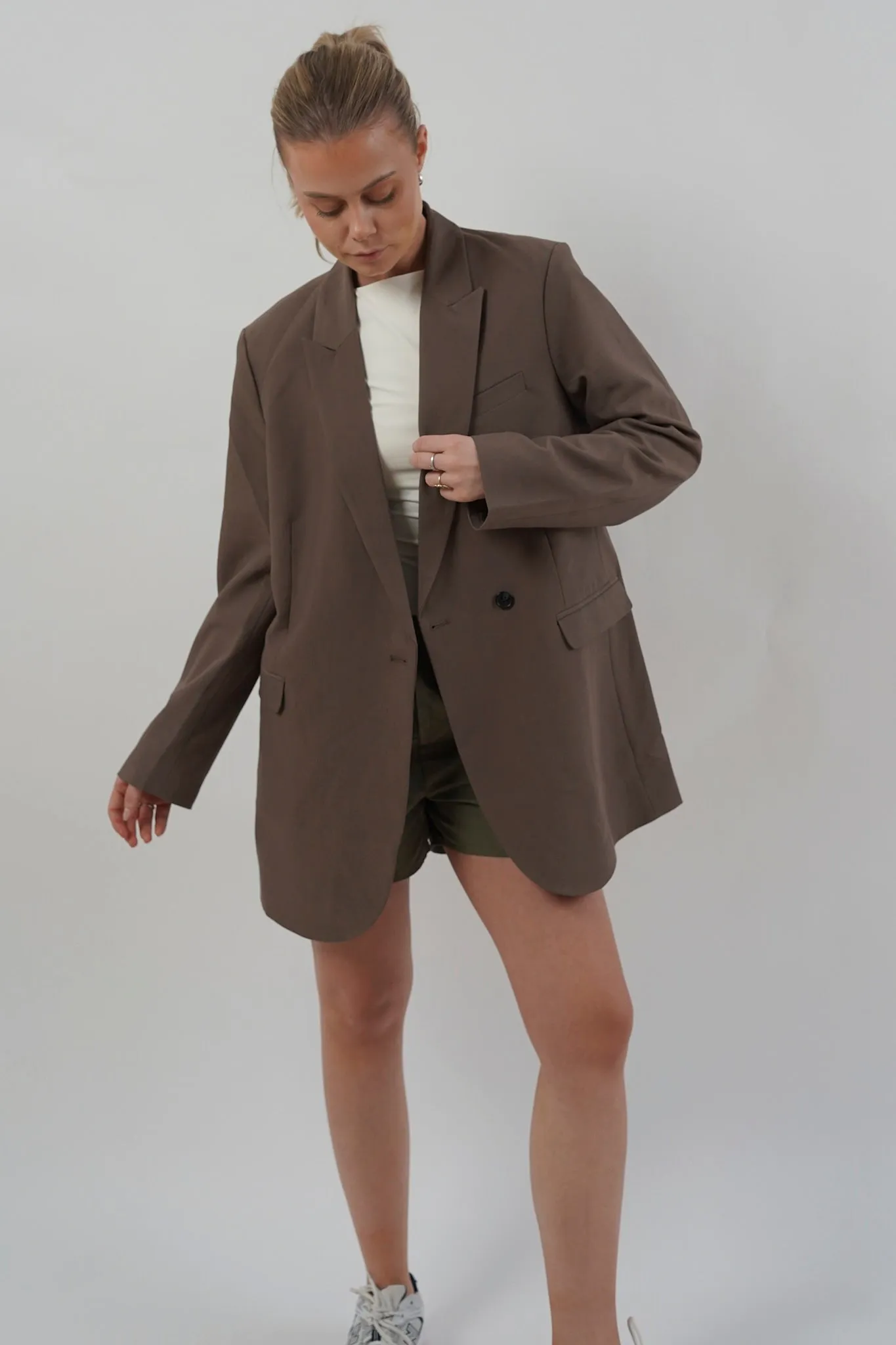 JXMary Blazer - Brun