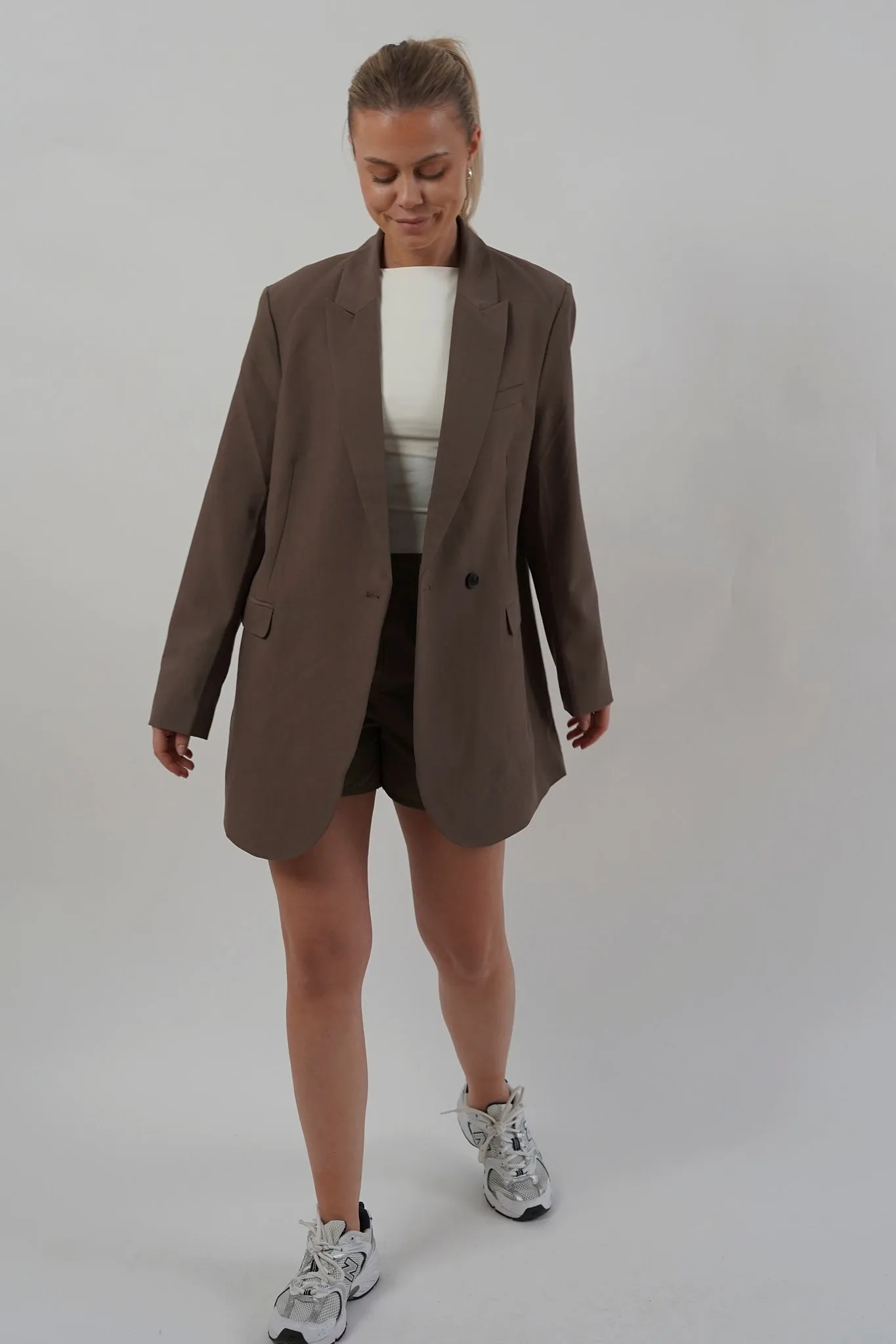 JXMary Blazer - Brun