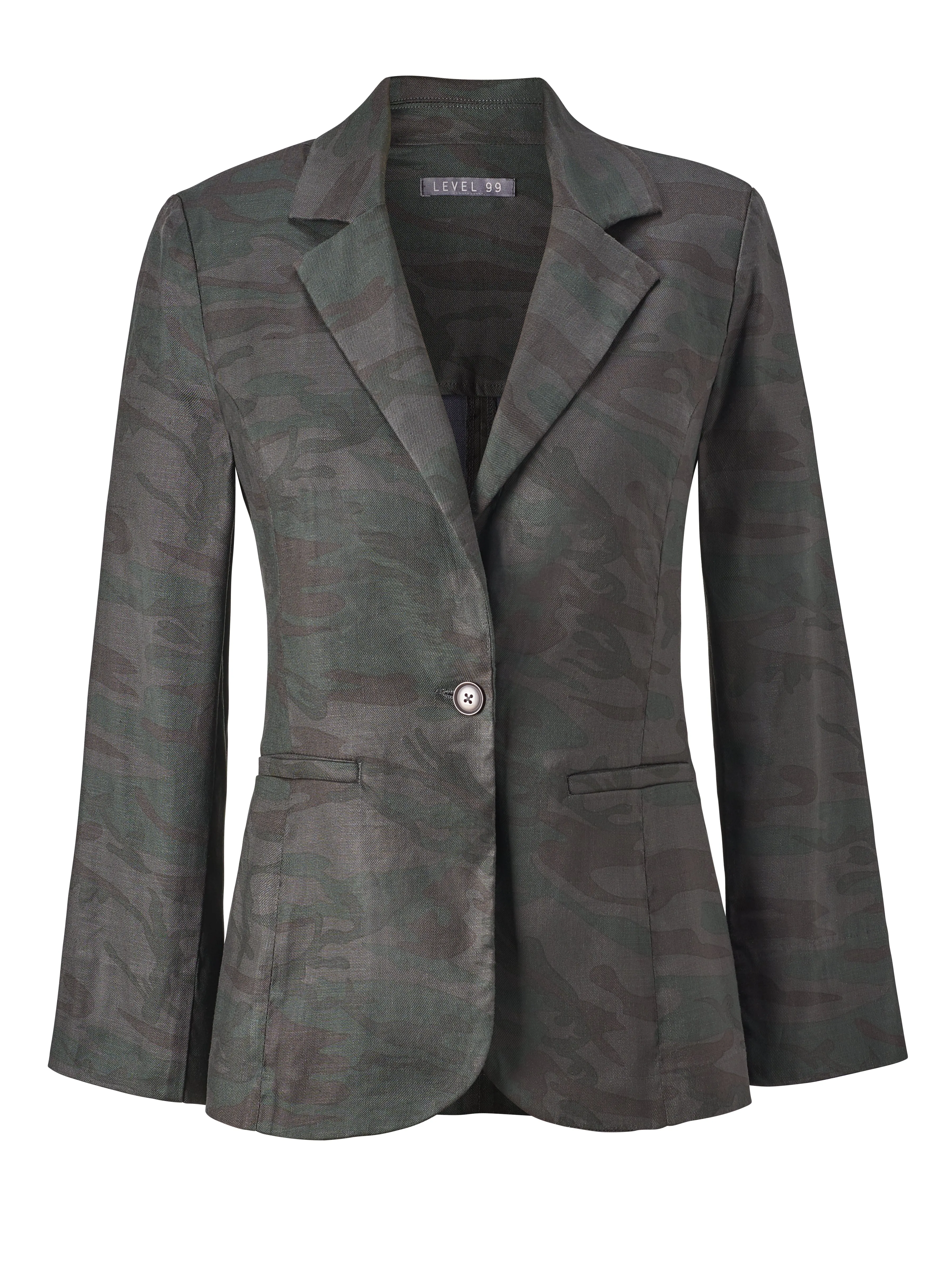 Loretta Midnight Camo Blazer