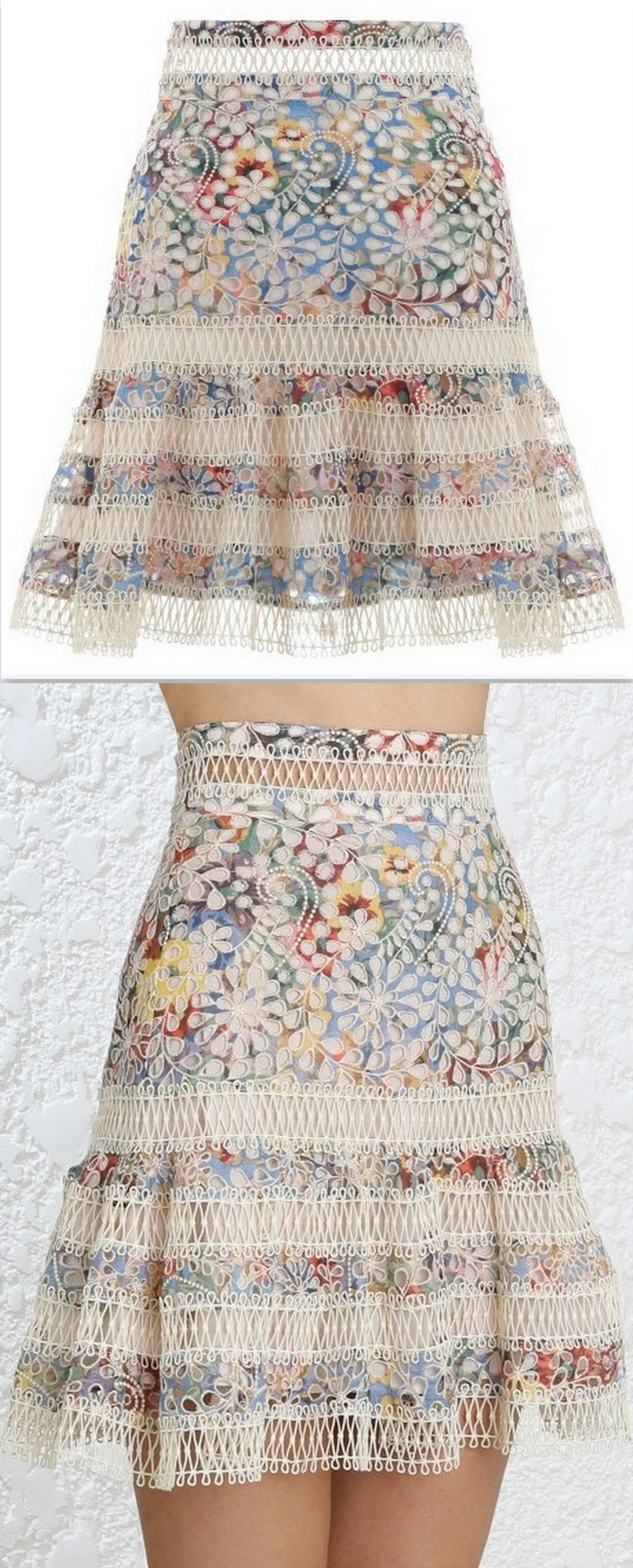 'Lovelorn' Flutter Skirt