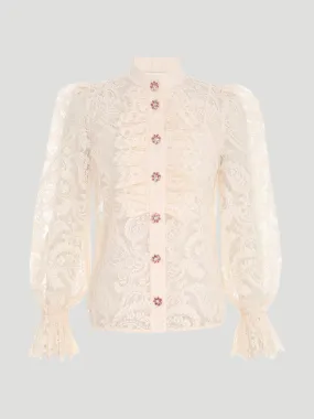 Lyrical Lace Blouse