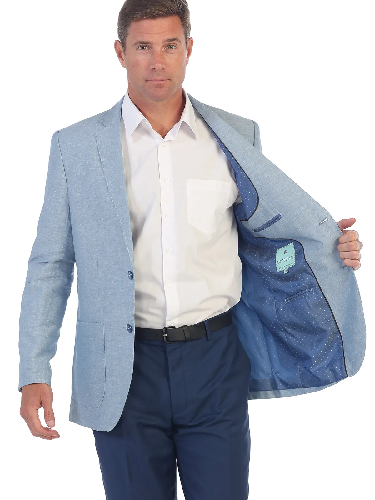 Men's Linen Suit Blazer