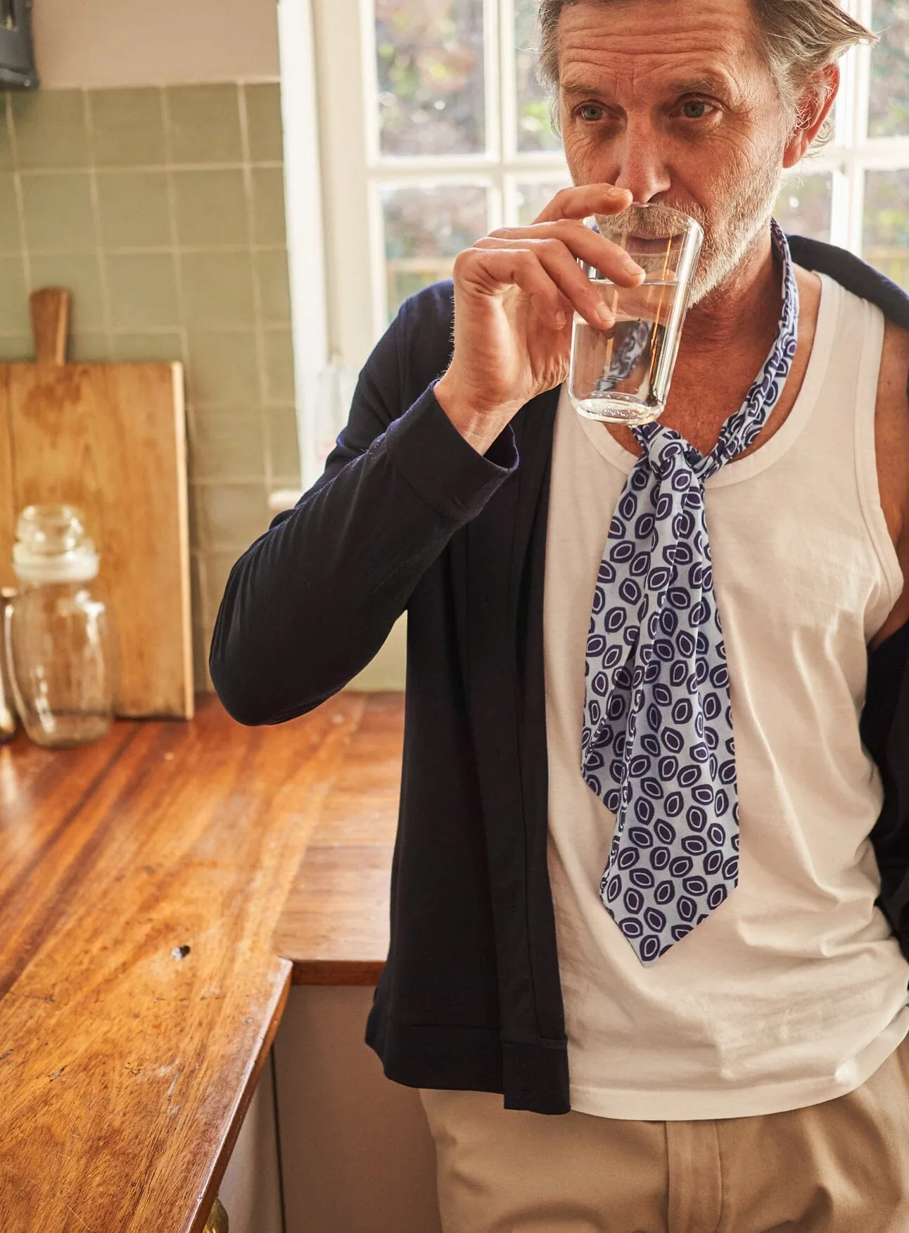 Men's White Organic Cotton Tank Top