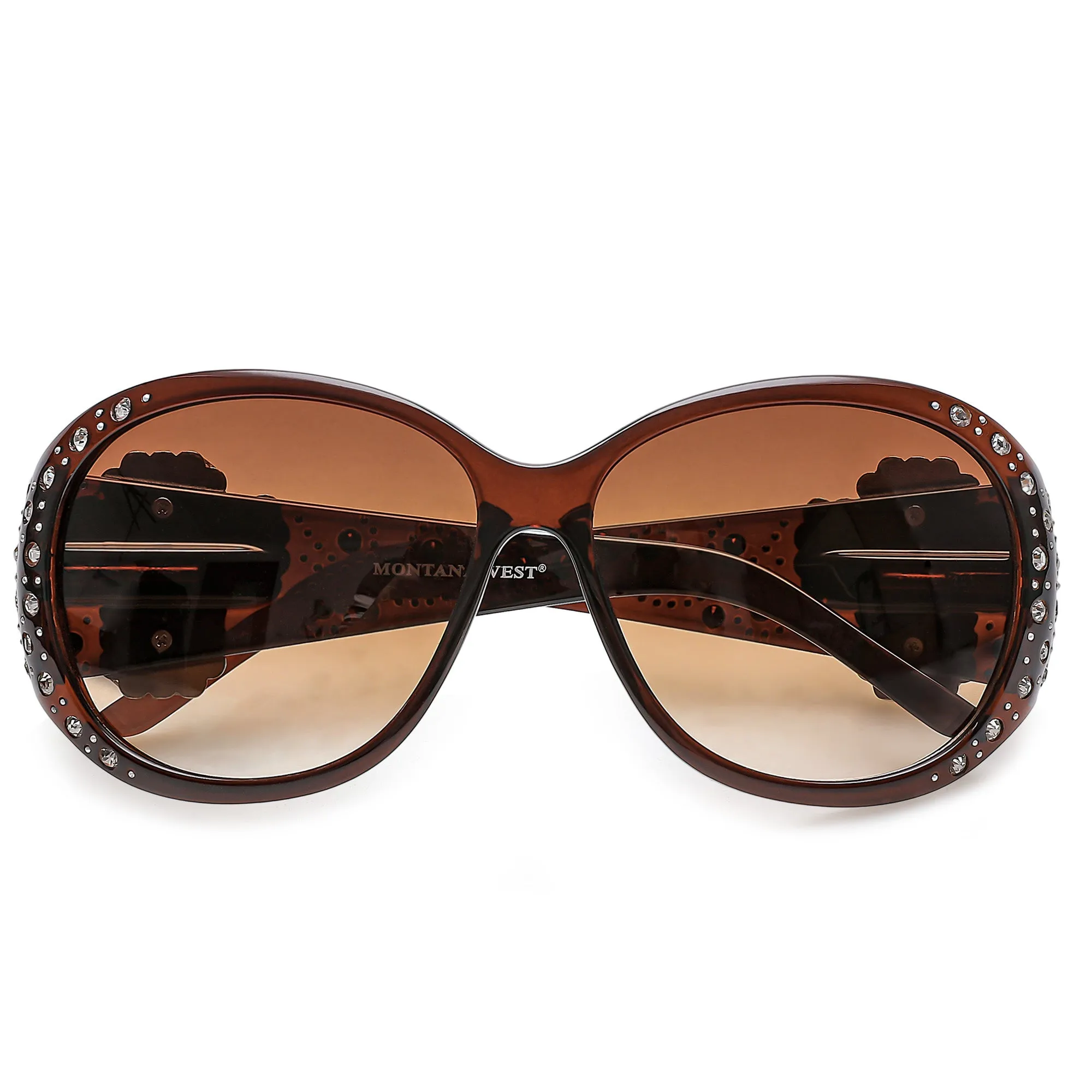 Montana West Cross Sunglasses For Women