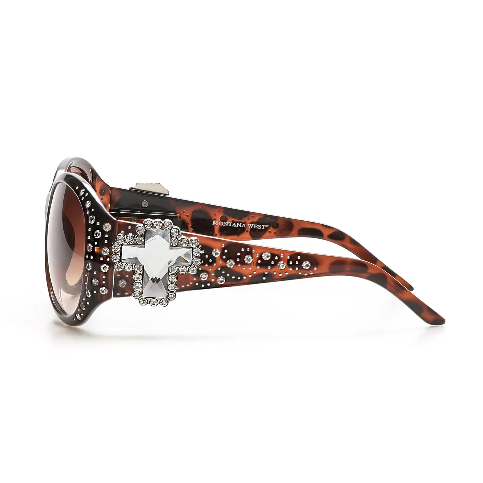 Montana West Cross Sunglasses For Women