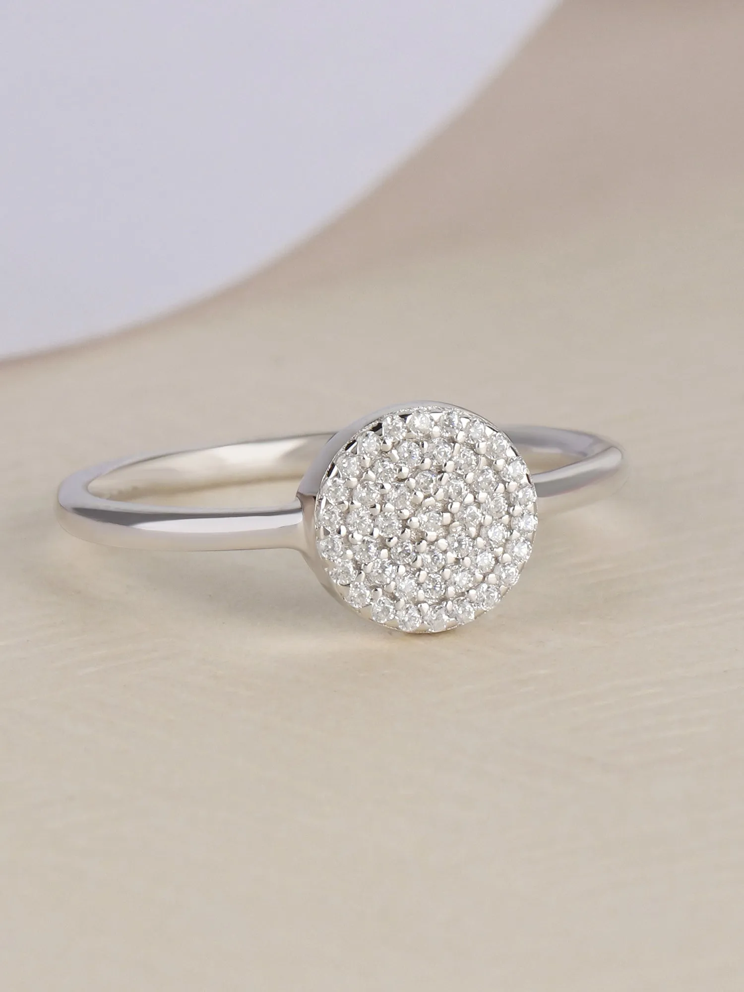 Multi Stone Silver Ring For Women