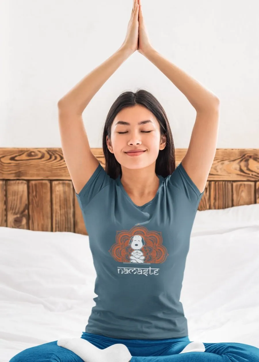 Namaste Women Half Sleeve T-Shirt