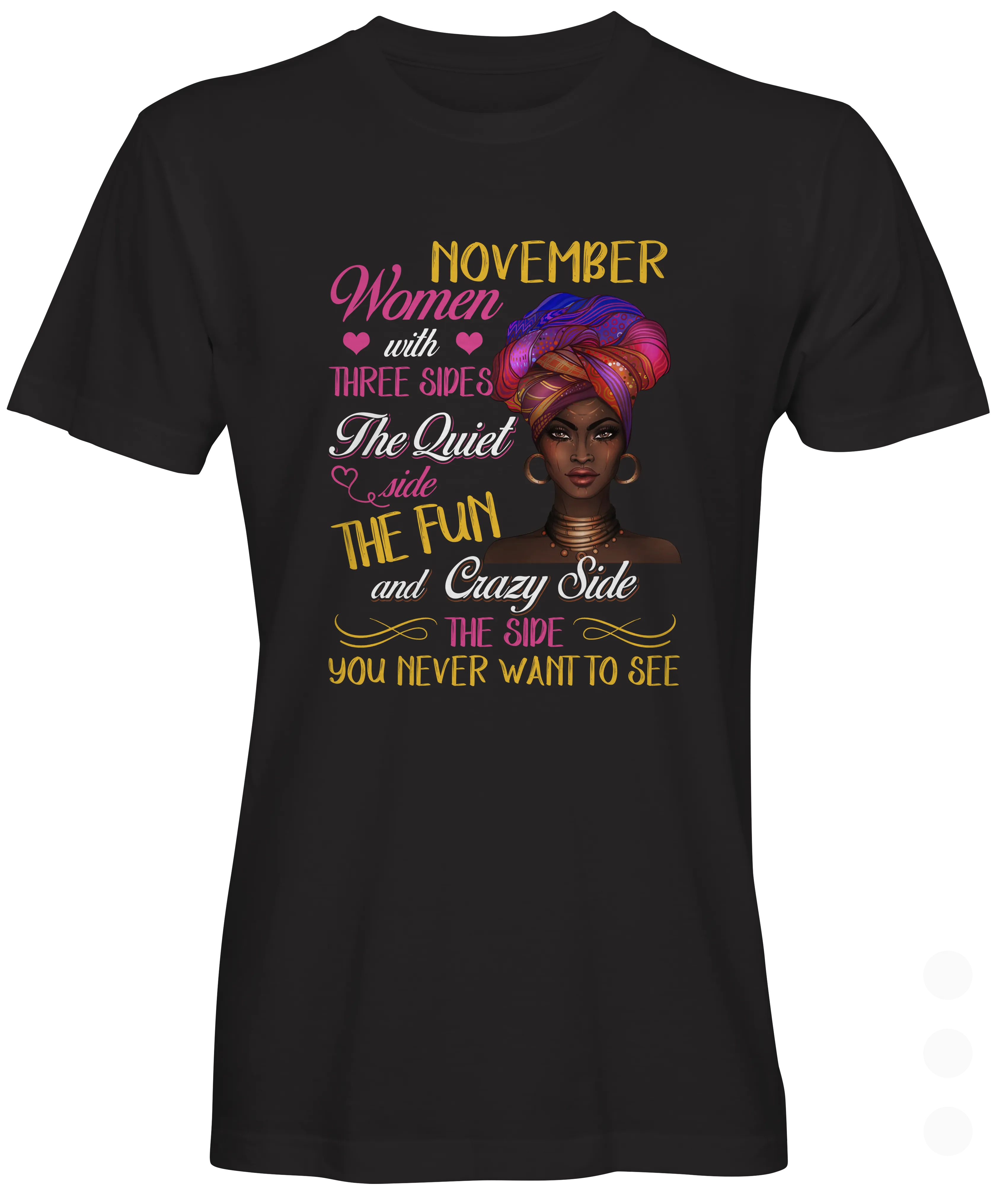 November Women Birthday T-shirt