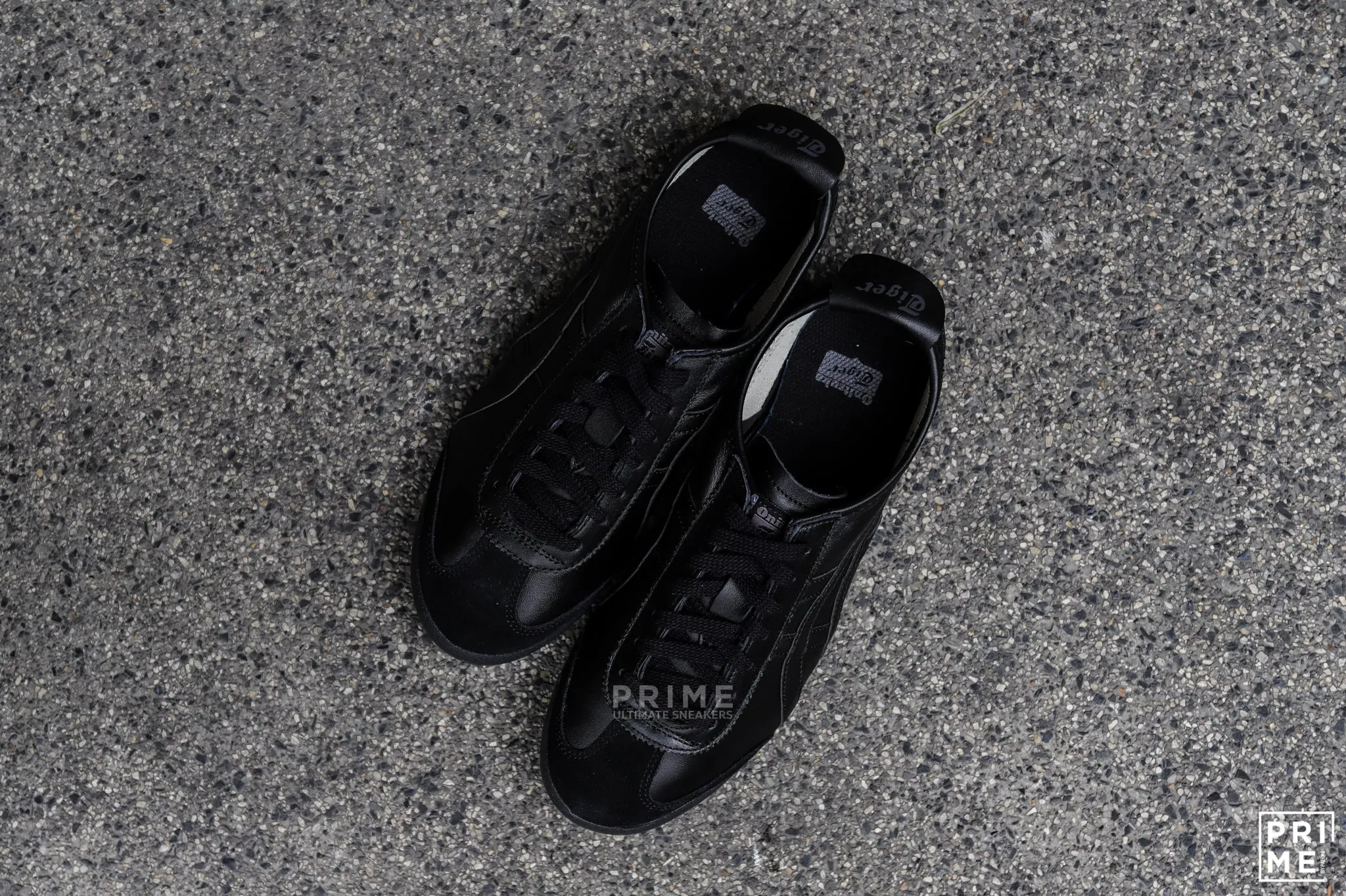 Onitsuka Tiger Mexico66 Sneakers - Black/Black (D4J2L-9090) - Classic Retro Style Athletic Footwear