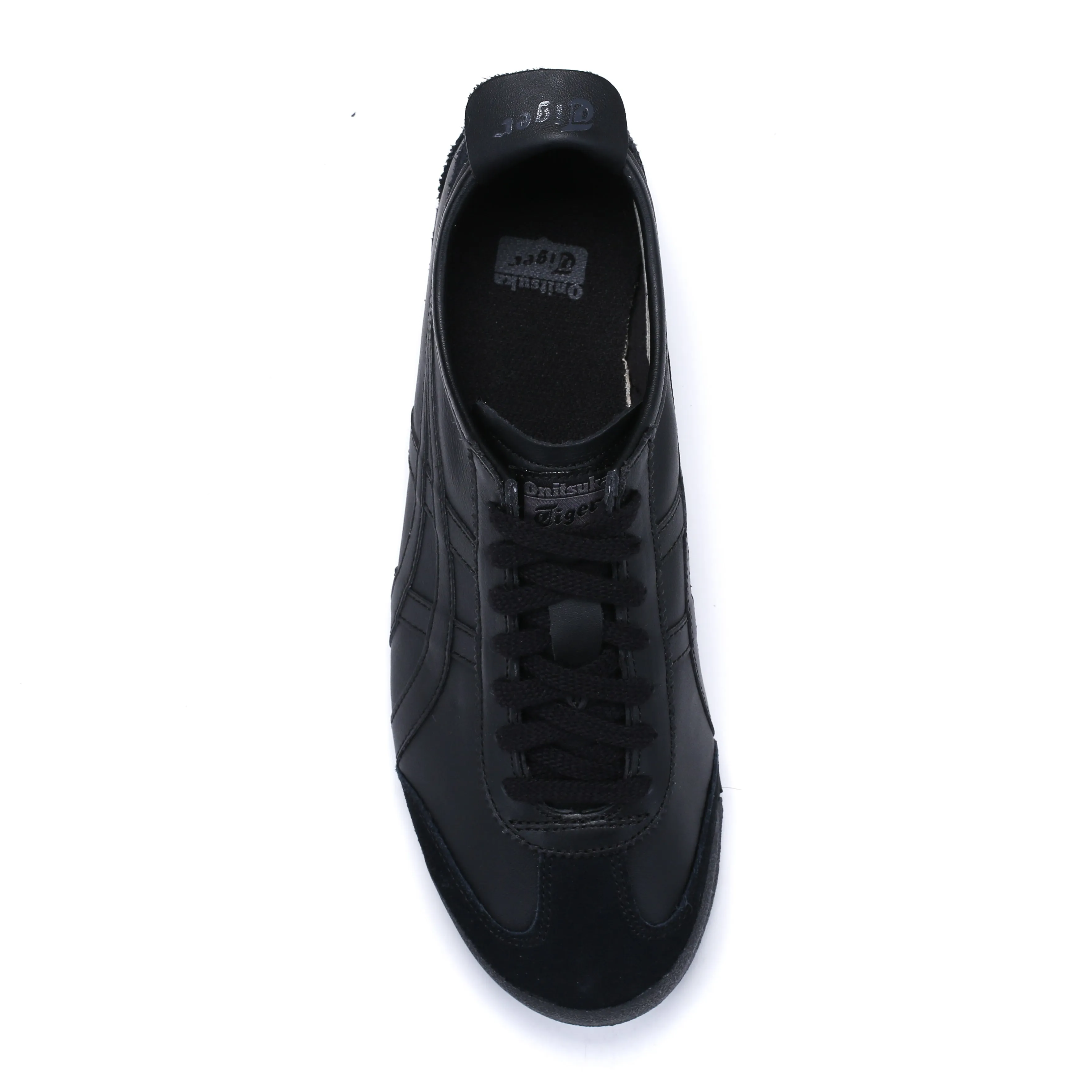 Onitsuka Tiger Mexico66 Sneakers - Black/Black (D4J2L-9090) - Classic Retro Style Athletic Footwear