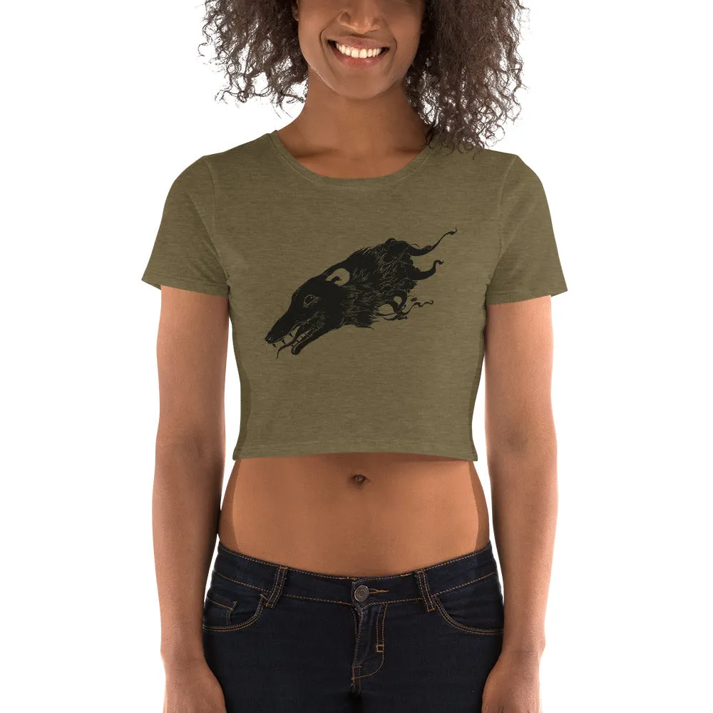 Opossum, Women’s Crop Top