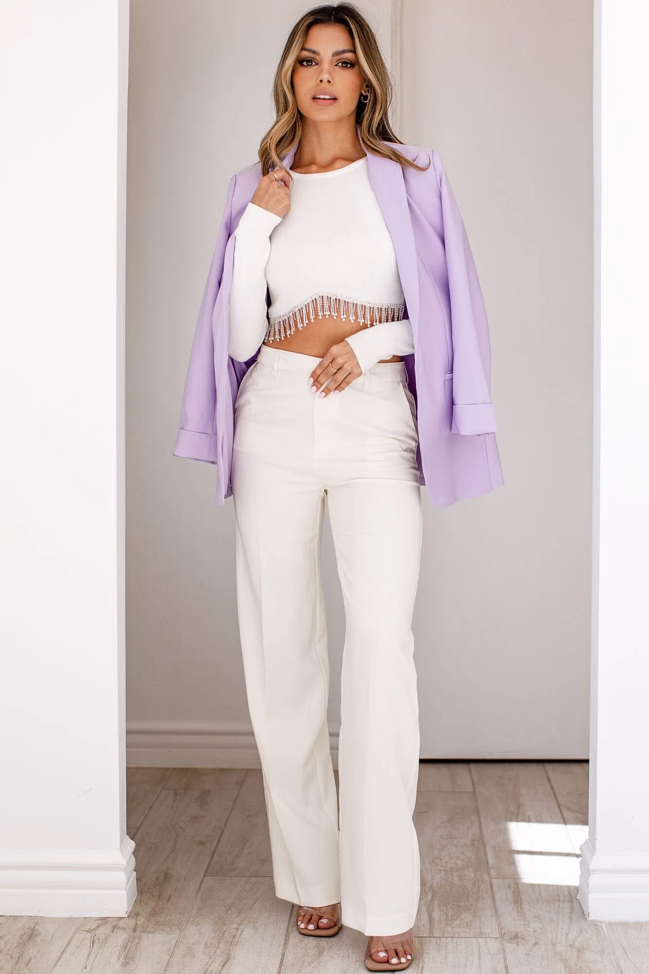 Patricia Lavender Blazer