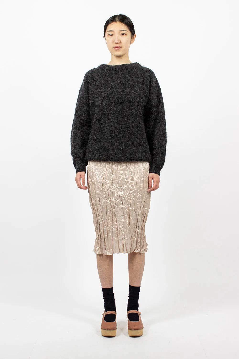 Pencil Skirt Pebble Beige