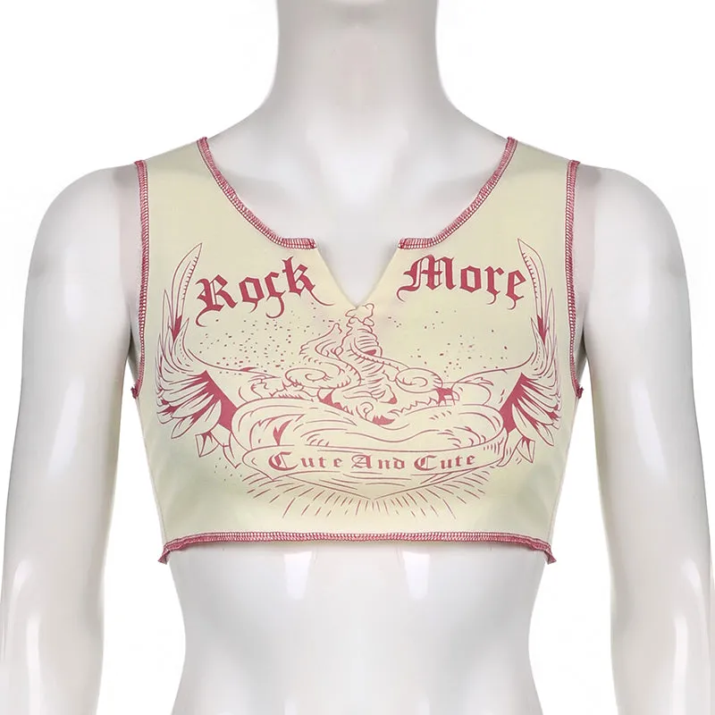 Rock More Crop Top