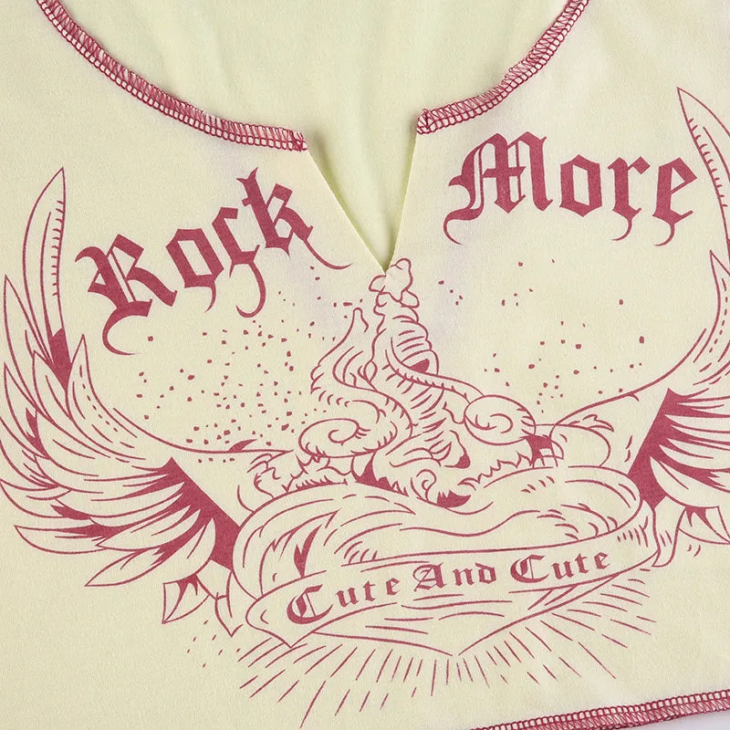 Rock More Crop Top