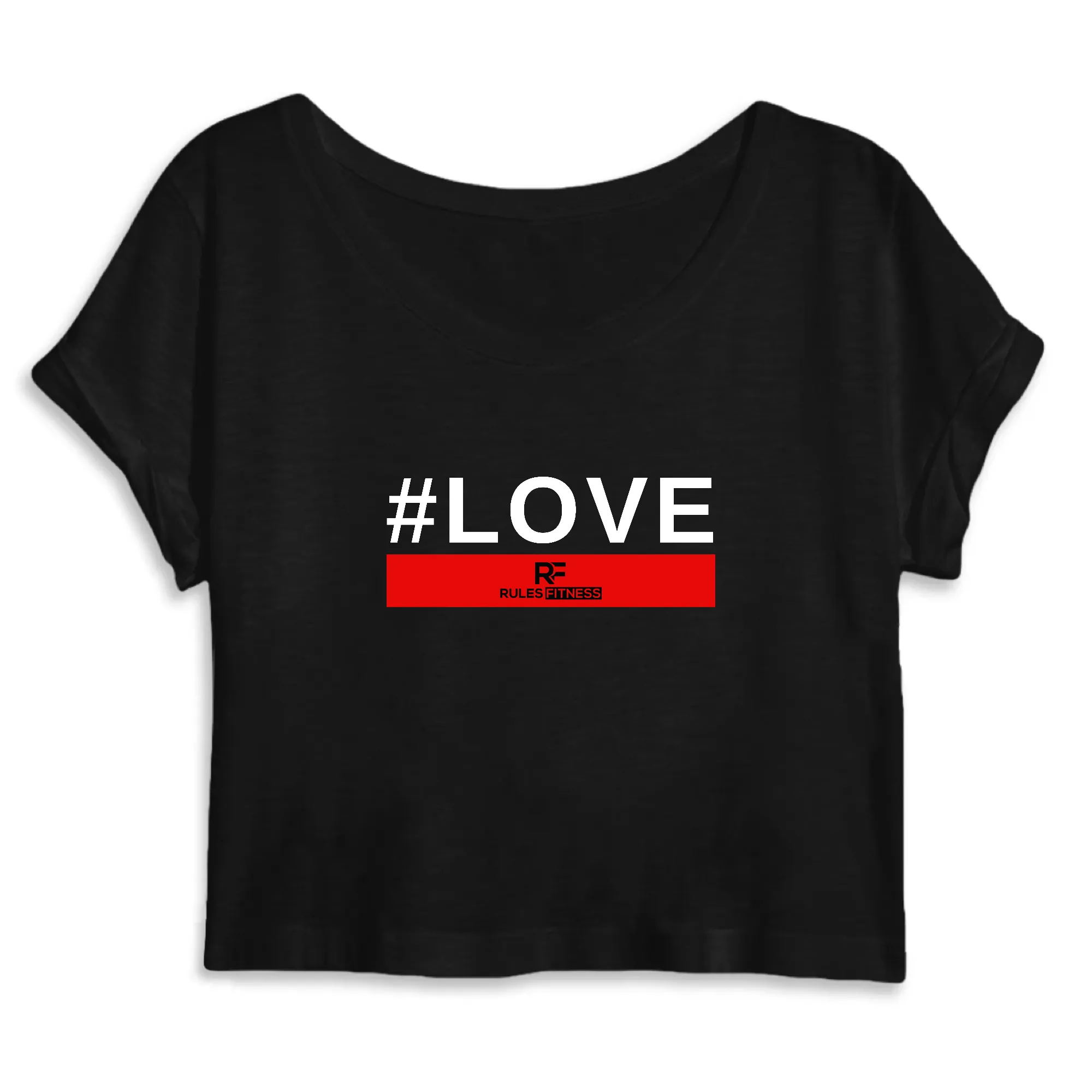 Rulesfitness Love Crop Top