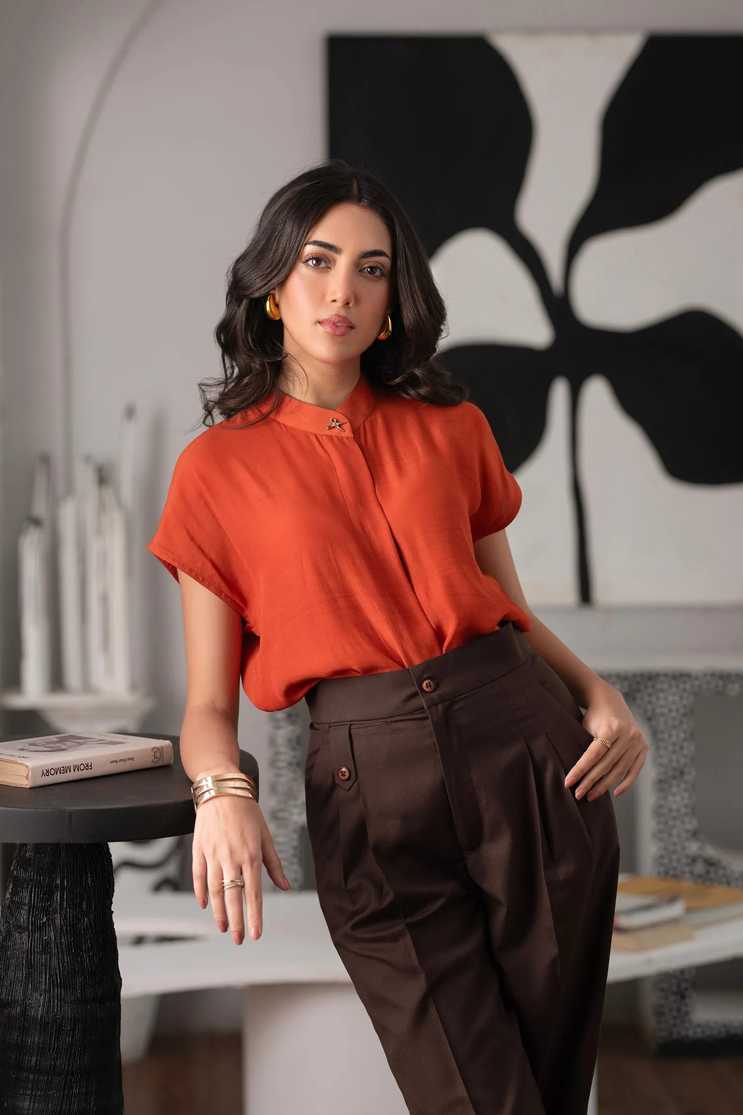 Rust Blouse