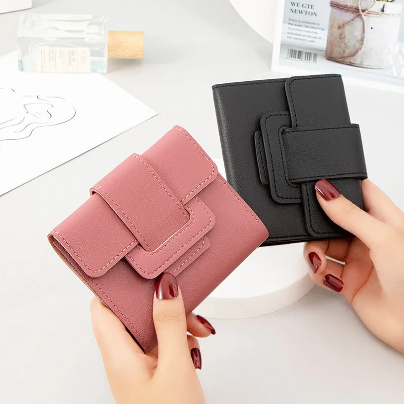 Slim Large Capacity Square Women Wallet