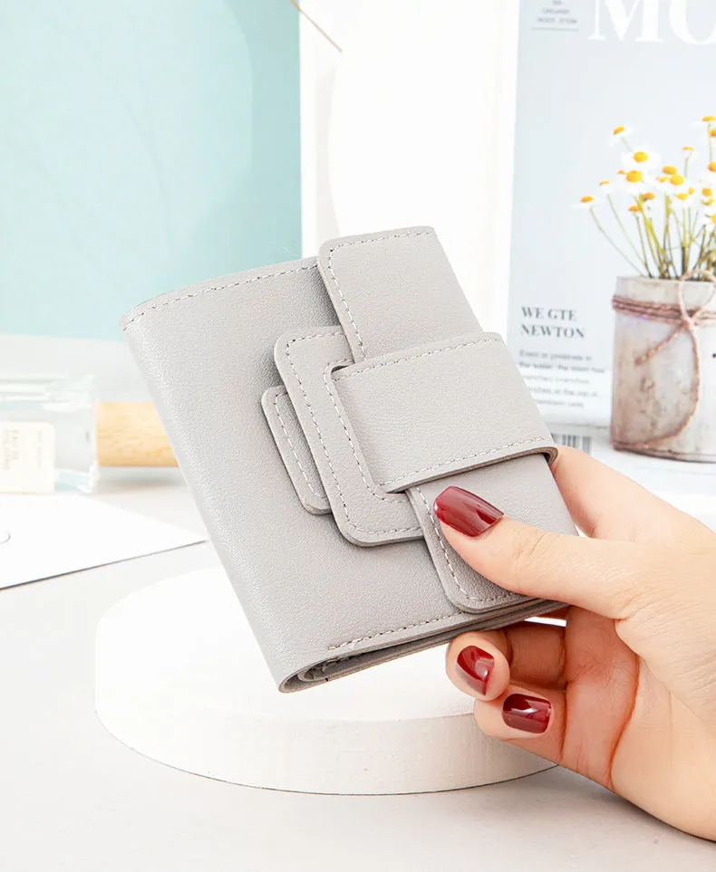 Slim Large Capacity Square Women Wallet