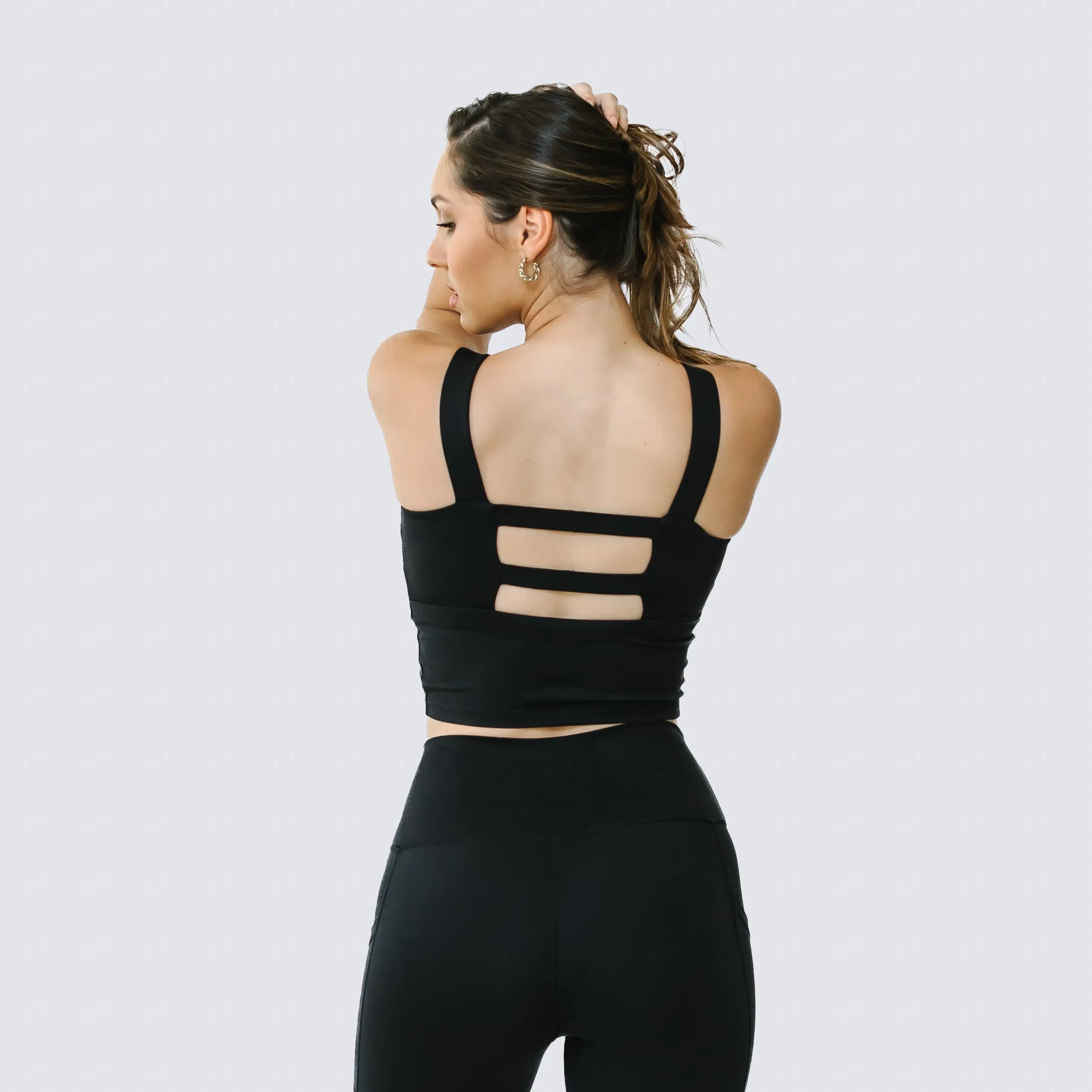 SoftLuxe Long Crop Top