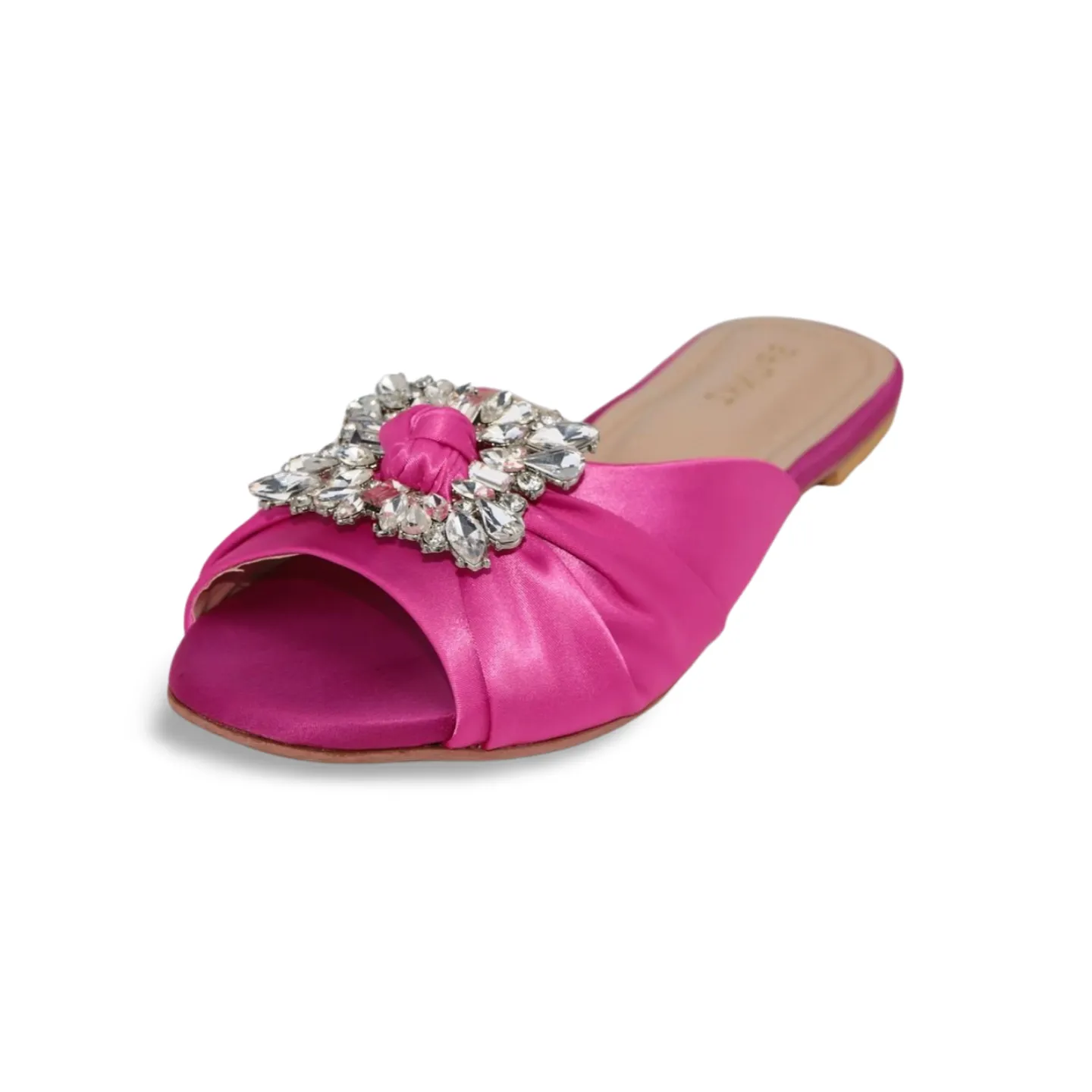 Sparkly Rhinestone Slide Sandals for Women